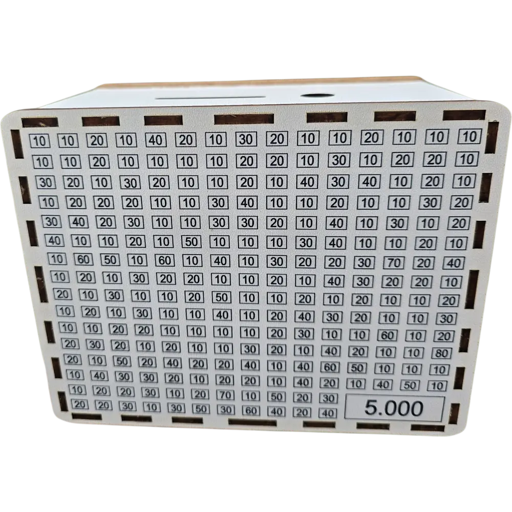 Drvena kasa sa Vasom personalizacijim - slika 2