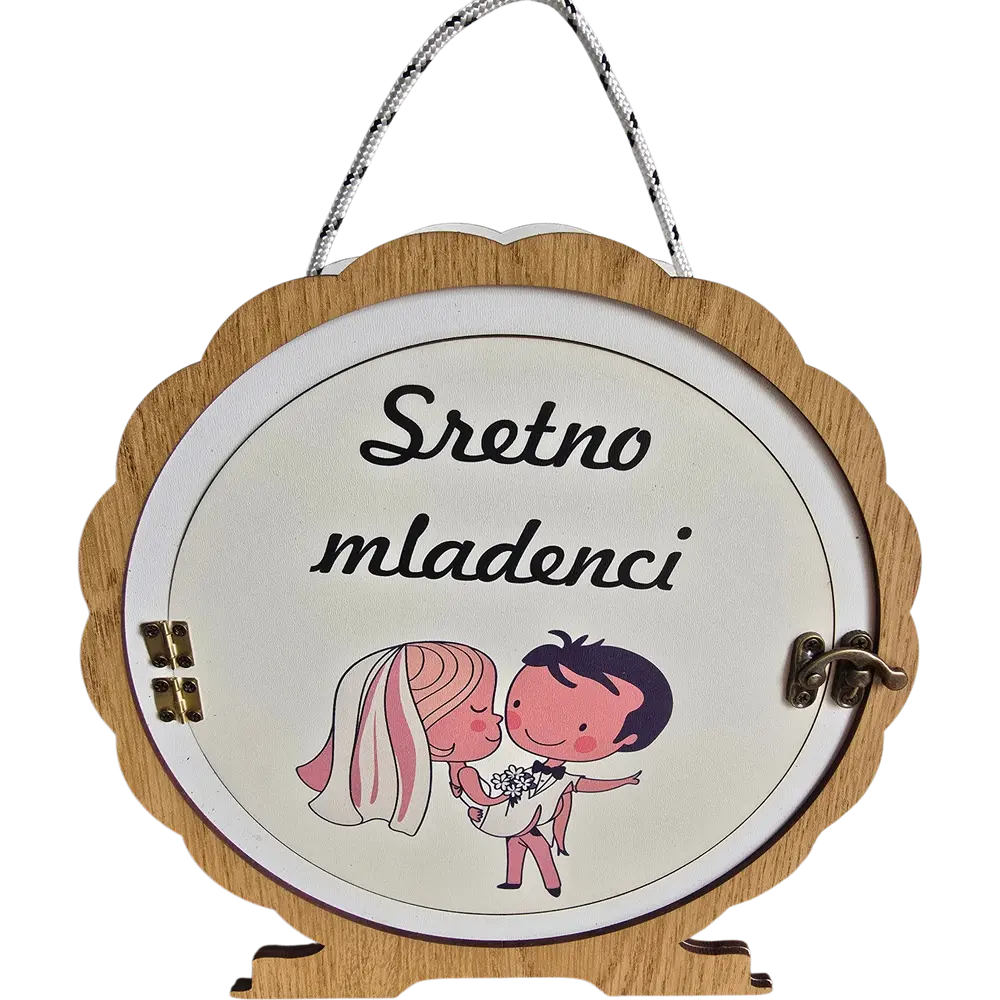 Mibi bar krug Poklon za rođendan, kuma, kumu, penziju - slika 5