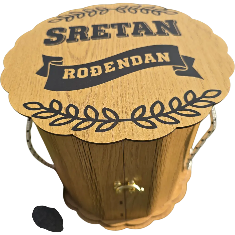 Mini bar burce flasa 0,7 L i 6 čašica - slika 7