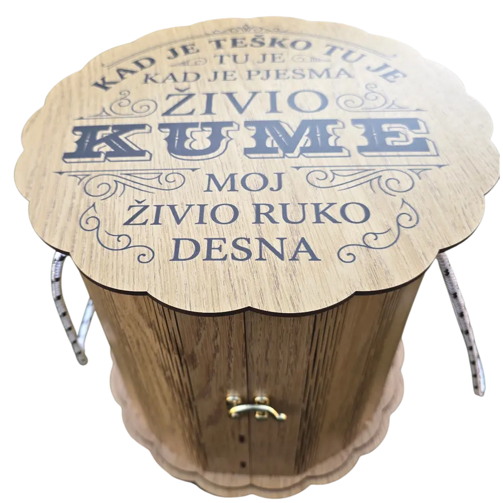 Mini bar burce flasa 0,7 L i 6 čašica - slika 6