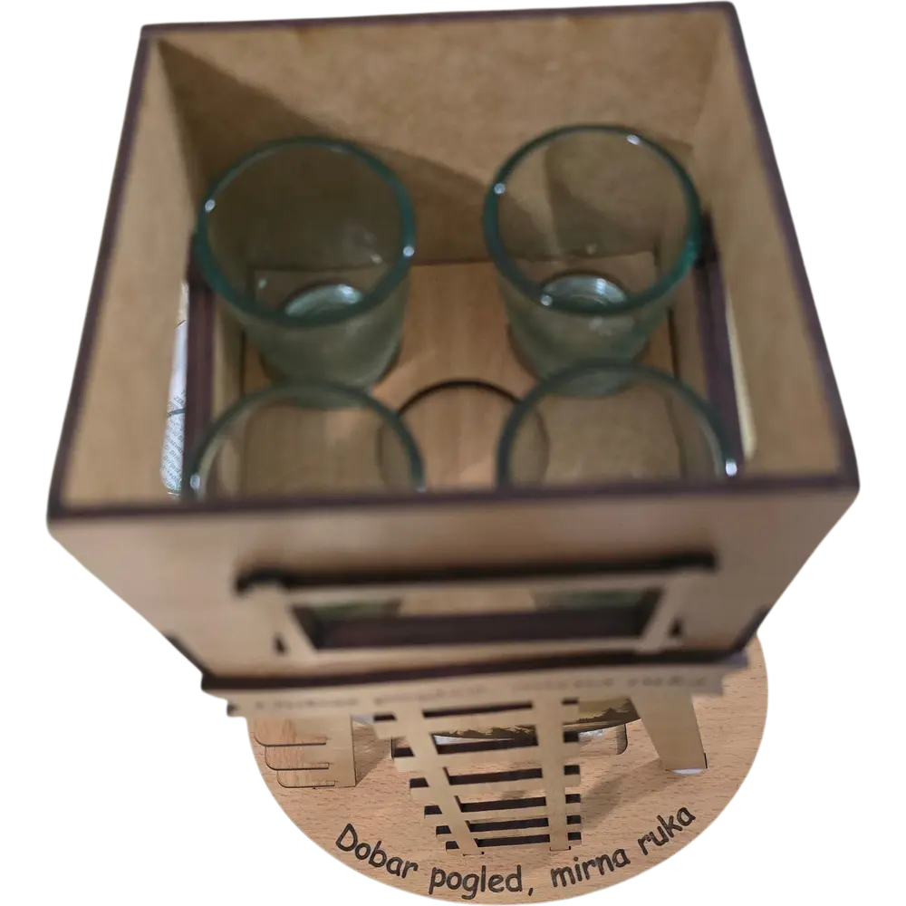 Mini bar čeka, poklon za lovca, najbolji lovac - slika 3