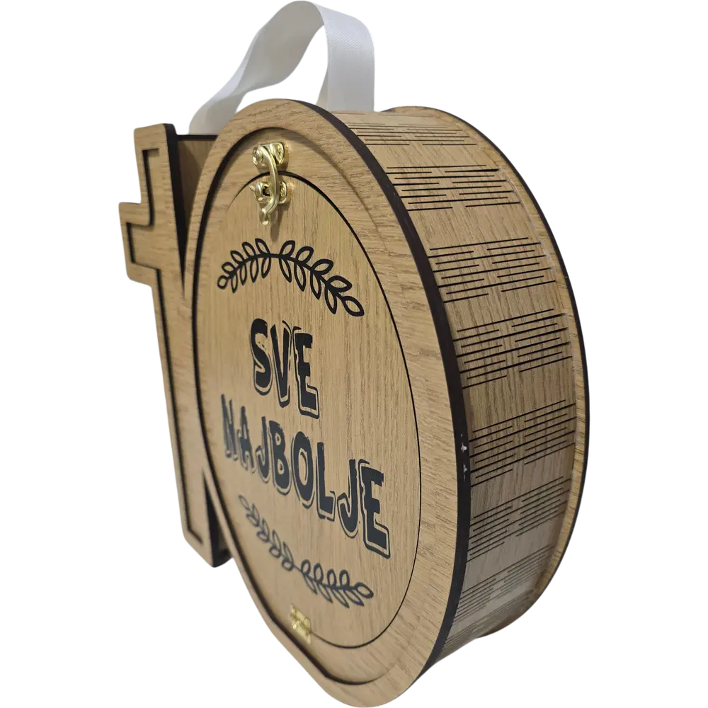 Mini bar kutija u obliku broja 10 poklon za rođendan, godišnjice, jubileje - slika 2