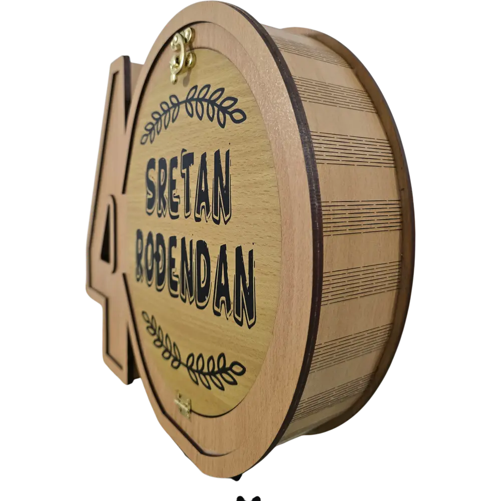 Mini bar kutija u obliku broja 40 poklon za rođendan, godisnjice - slika 4