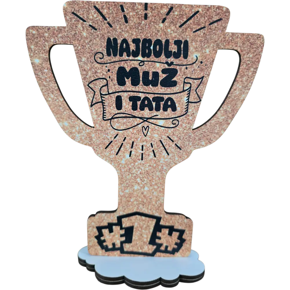 Pehar nabolja mama, kuma, sestra, najbolji tata, brat, djed, muž, otac