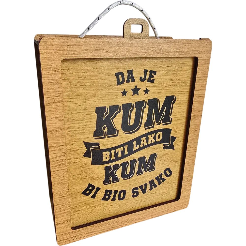 Poklon za penziju, rođendan, 50, 60, kum, useljenje - slika 6