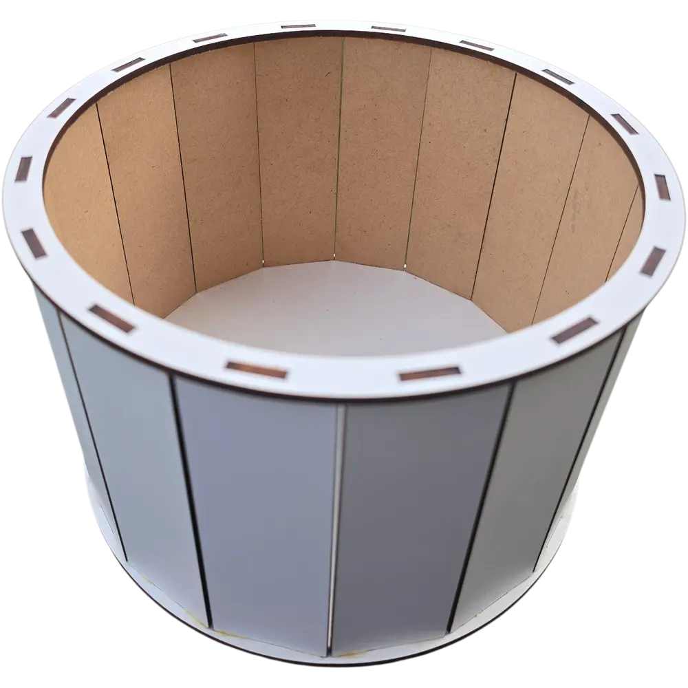 Rođendanska kutija u obliku torte sa brojem (Personalizovano) - slika 4